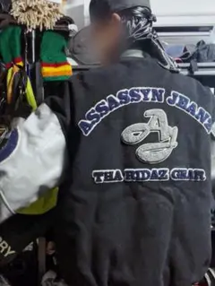 assassyn 麻神　スタジャン 送料込み！AssassynJeanz アサシンジーンズ 麻神スタジャン 3XL
