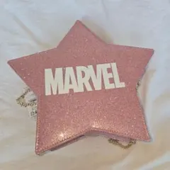 MARVEL 星型ショルダーバッグ ピンクのサムネイル
