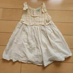 TOCCA ノースリーブワンピース 90 アイボリー
