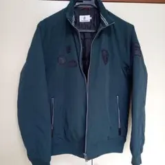 #Hush Puppies ダークグリーン ブルゾン M