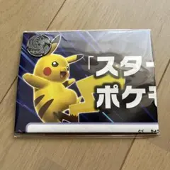 ポケモン ピカチュウ　ポケモンカードゲーム 紙製　プレイマットと説明書　ダメカン