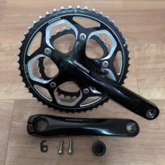 良品】シマノ互換 2x10s用 クランクセット 48-32t 170mm - メルカリ