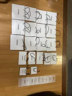 CHANEL ショップ袋 中12枚、小5枚、小小2枚、ビニール8枚セット