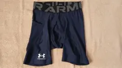 UNDER ARMOR アンダーアーマー ショートスパッツ Lサイズ ネイビー