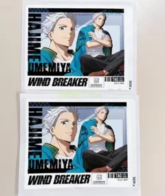 WIND BREAKER ウィンブレ サントリー ラベル缶 ステッカー 梅宮一