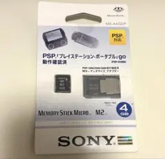 【SONY】Memory stick Micro M2 4GB
