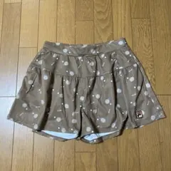 ①FILA フィラ　テニスキュロット　ラケット柄