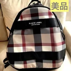 ブラックレーベルクレストブリッジ メンズナイロンリュック バックパック チェックのサムネイル