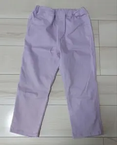 GITA basic キッズ ストレッチパンツ パープル　140
