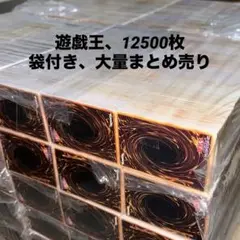 【遊戯王】ノーマル約12500枚　まとめ売り　袋付き大量セット　業者引き取り品⑯