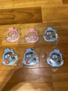 サンリオ ハンギョドン マイメロディ コラボ アクリルキーホルダー 6点セット