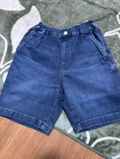 UNIQLO Kids 半ズボン 130 ダークブルー