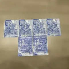 【未開封6パックセット】ルフィ　ジャンププロモ　未開封セット