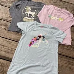 ユニコーンとスミッコグラシのTシャツ3枚セット美品