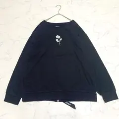 ADRER アドラー バラシシュウビッグスウェット トレーナー S ブラック