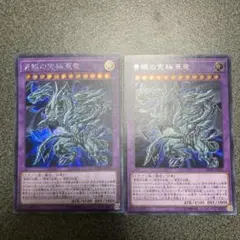 遊戯王　青眼の究極亜竜　シークレット2枚