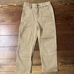 ユニクロ　UNIQLO ベージュ 長ズボン　チノパン　110cm