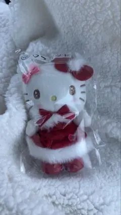 ハローキティ ぬいぐるみ 赤いドレス