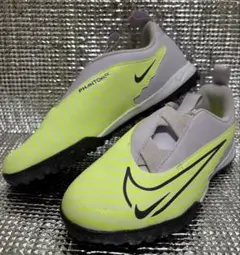 NIKEジュニア ファントム GX アカデミー TF(イエロー×グレー)21cm