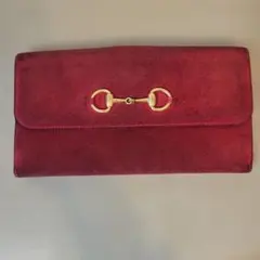 GUCCI ホースビット 長財布 パープル - メルカリ