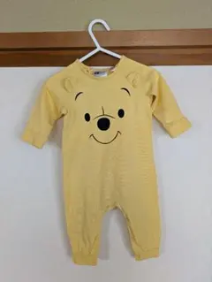 H&M kids プーさんロンパース、くまのキャップ3点セット