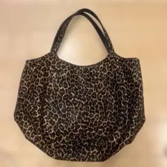 L'AURA ヒョウ柄 トートバッグ