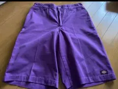 も*̈様 Dickies ディッキーズ　ハーフパンツ　SIZE34 パープル