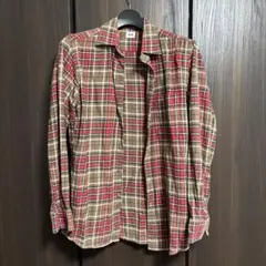 ユニクロ　ネルシャツ　メンズ　Mサイズ