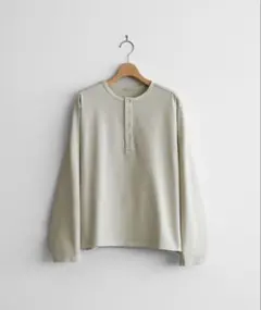 【wym lidnm】 PIGMENT DYED HENLEY L/S TEEのサムネイル