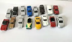 ミニカー 16台セット クラシックカーとスポーツカー