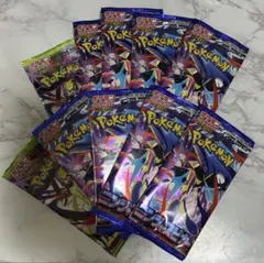 ポケモンカード 10パック　ニンジャスピナー　8パック　ムニキスゼロ　2パック