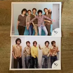 嵐旧ロゴ公式集合写真2枚セット