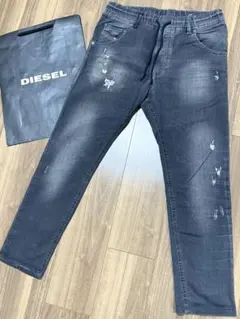 ディーゼル　ジョグジーンズ　定番カラー　ブラック　28インチ　381p