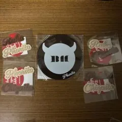 BABYMONSTERオンラインくじB賞コースター D賞ステッカー パリタセット