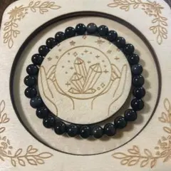 レインボーオブシディアン　６ミリ　天然石ブレスレット