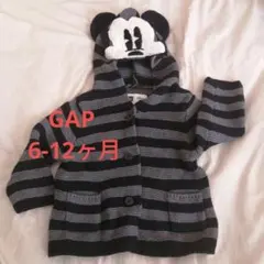 Disney baby ミッキーマウス カーディガン 6-12ヶ月