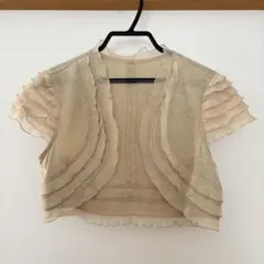 ヤマダヤ petit Poudre ボレロ ゴールド 9号 M 結婚式 二次会