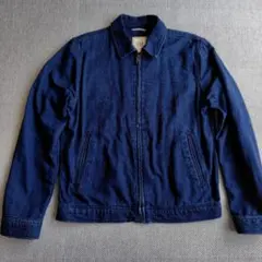 GAP ジップアップジャケット ネイビー ワークジャケット Mサイズ 濃紺のサムネイル