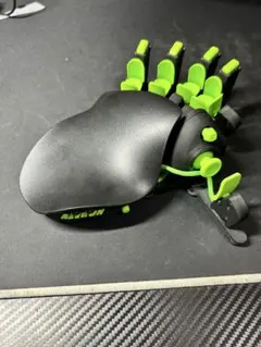 AZERON ゲーム用マウス ブラック/グリーン