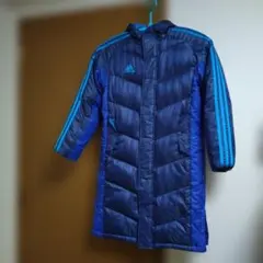 adidas　ベンチコート　ダウン　ジュニア用　160cm