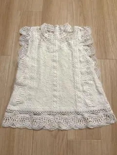 レースノースリーブ