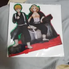 東京リベンジャーズ　当たり付き缶バッチ　当たりアクリルスタンド