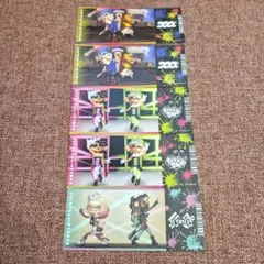 スプラトゥーン キャナルシティ博多 フェス風チケット 5枚セット
