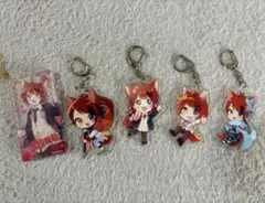 すとぷり 莉犬くん アクリルキーホルダー アクキー 5個セット