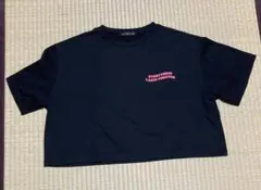 GORGE クロップド丈 Tシャツ 黒　フリーサイズのサムネイル