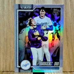 topps 75 「DODGERS DUO」 大谷　山本　レインボーフォイル