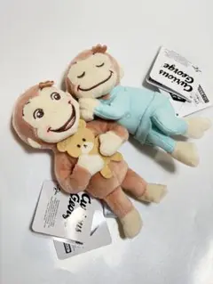 おさるのジョージ マスコット Baby おやすみタイム [2種セット]