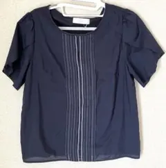 東京スタイル　Aylesb ury カットソー　ストライプ　L 紺　超美品