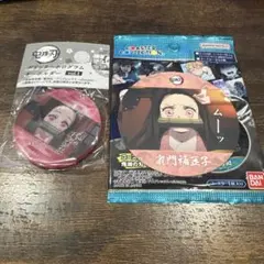 鬼滅の刃 グリッターホログラム キーホルダー コースター コレクション竈門禰豆子