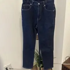 gu ダークブルースリムフィットデニムパンツ